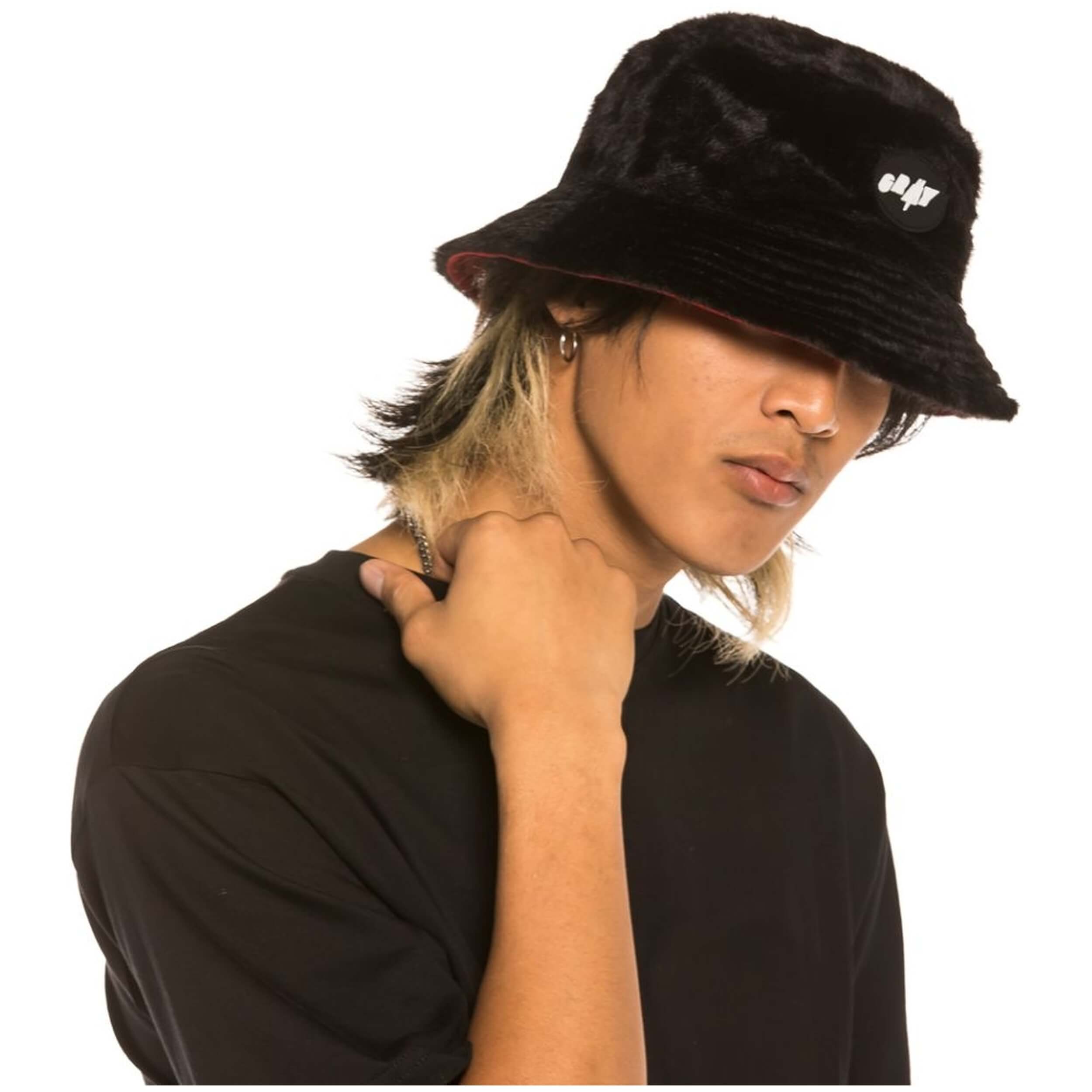Grimey Martinica Fact Reversible Fur Bucket