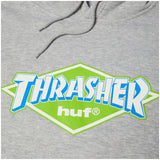 Sudadera Huf Huf X Trasher Logo Po Hoodie