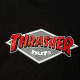 Camiseta Huf Huf X Thrasher Logo S/S Tee